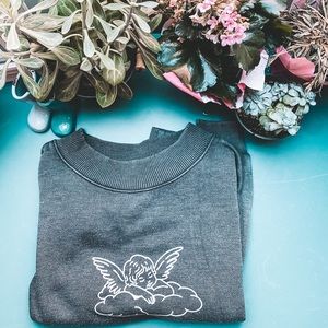angel crewneck